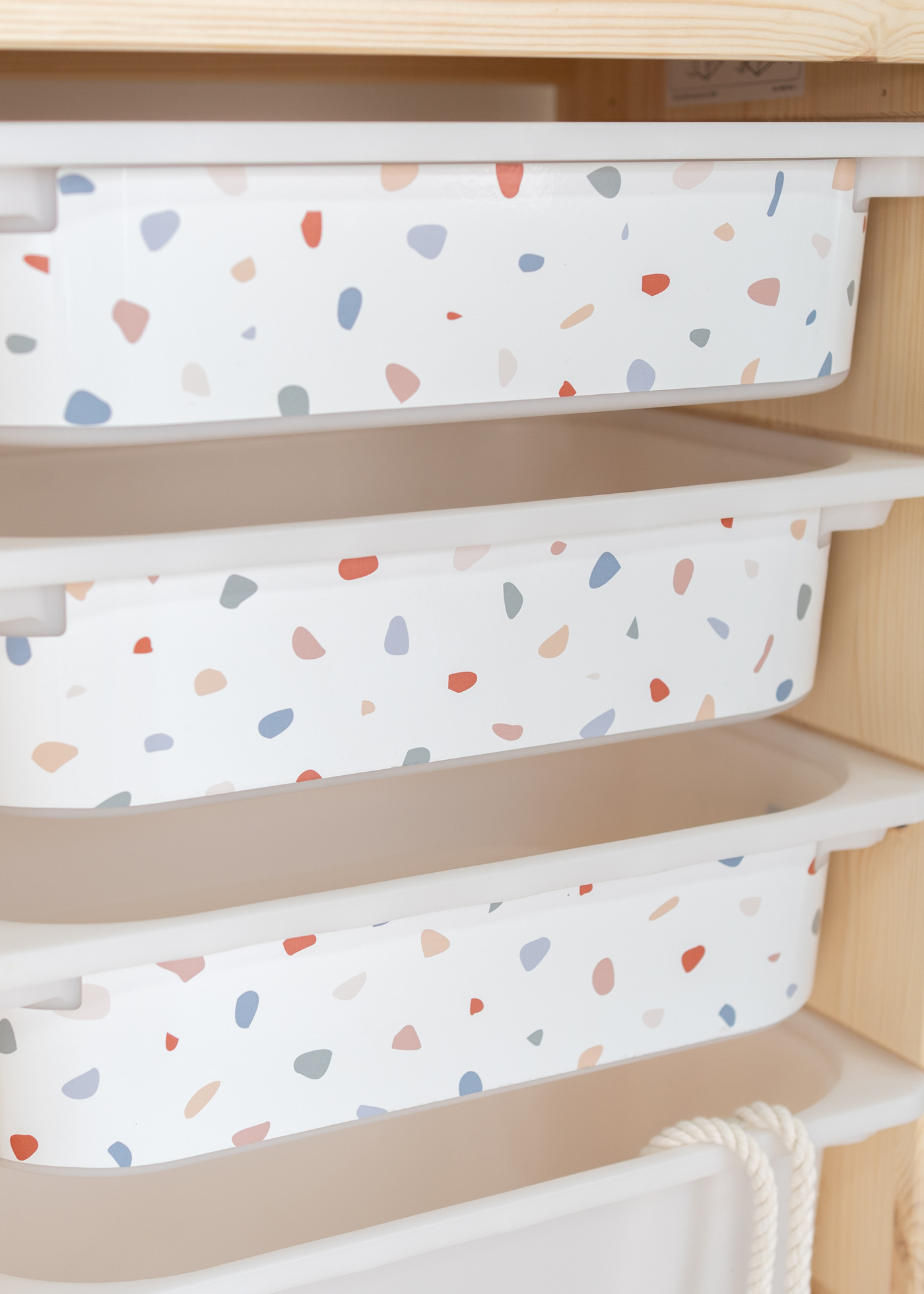 stickerset ikea trofast box klein laengsseite terrazzo 3er set 1 stickerset ikea trofast box klein laengsseite terrazzo 3er set