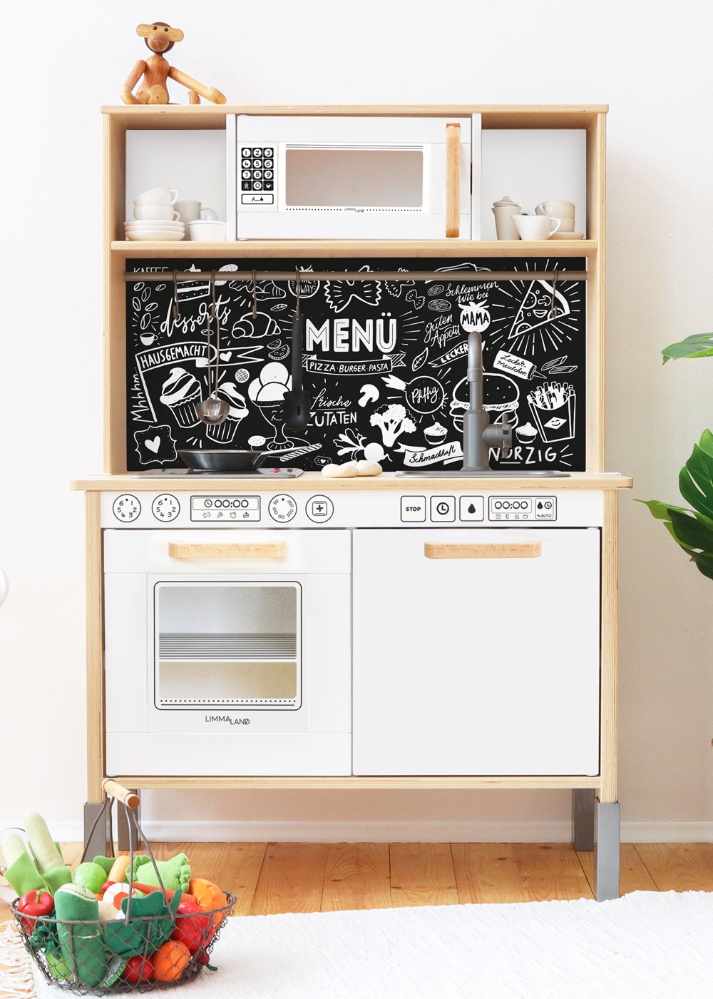 klebefolie ikea duktig kinderkueche koekset weiss 4