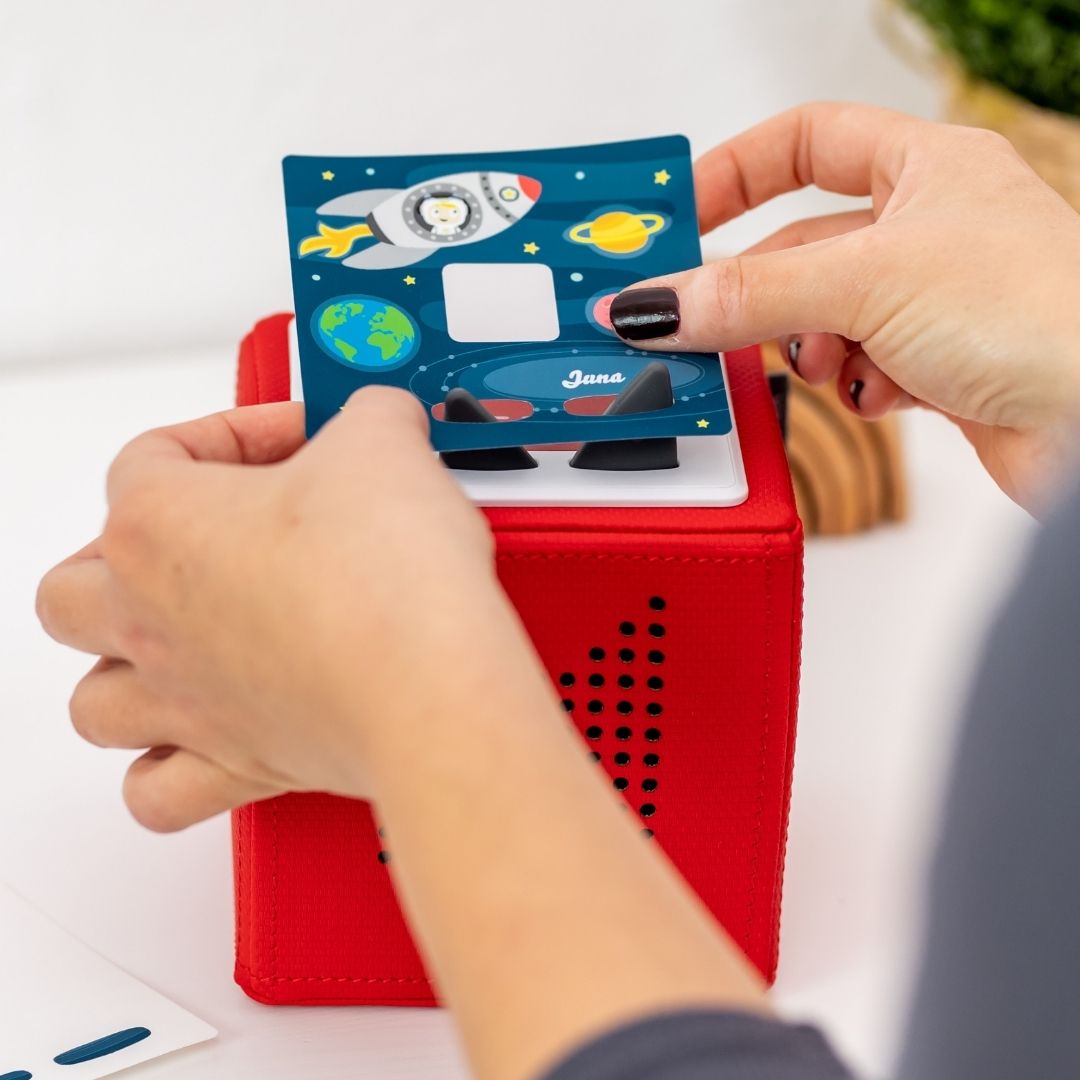 Toniebox Schutzfolie aufkleben Toniebox Schutzfolie aufkleben
