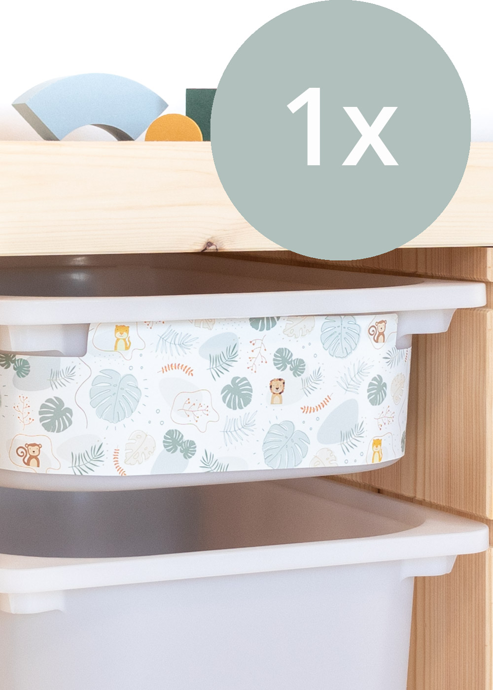 stickerset ikea trofast box klein tierig safari 5 stickerset ikea trofast box klein tierig safari 5