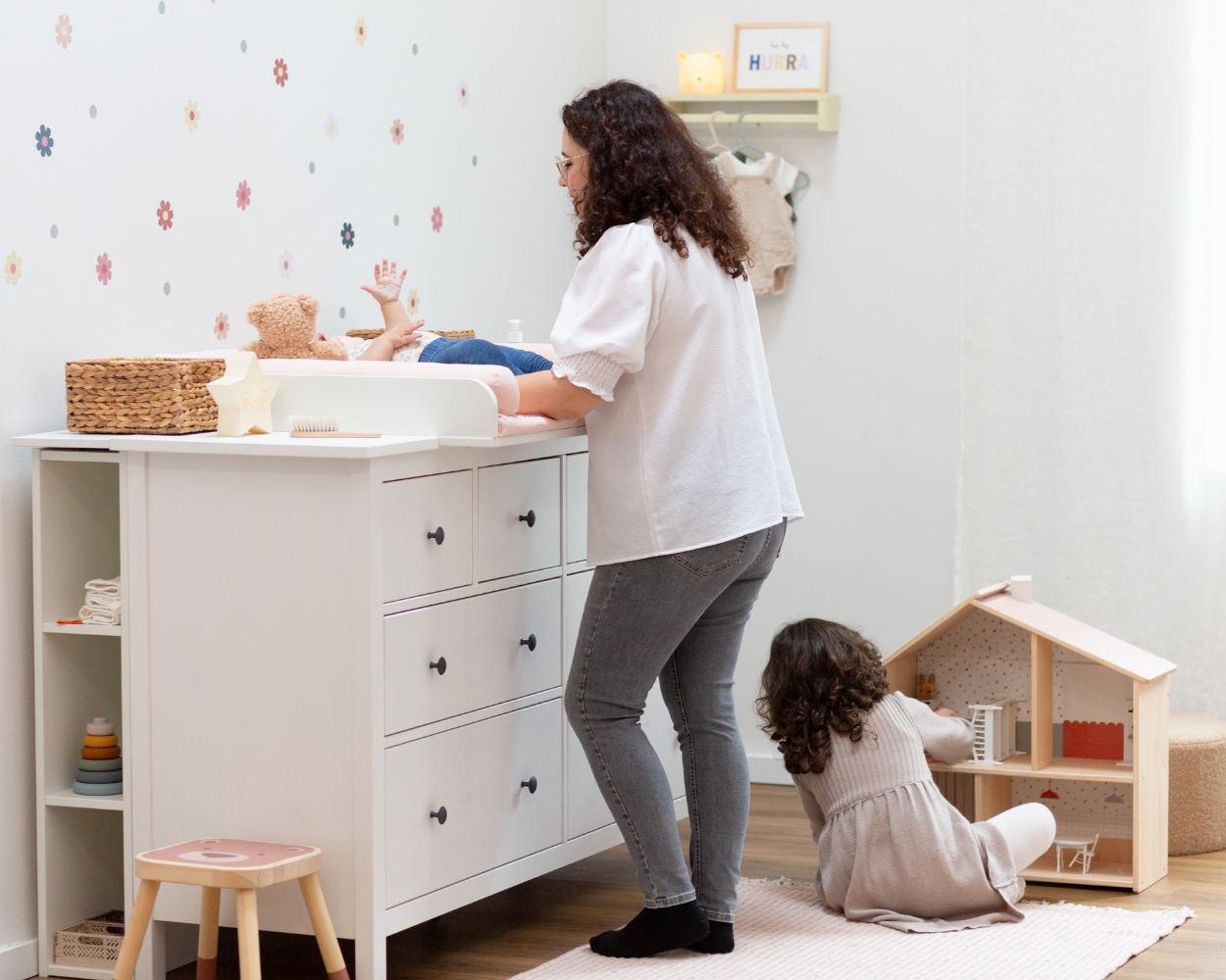 IKEA Kommode als Wickelplatz