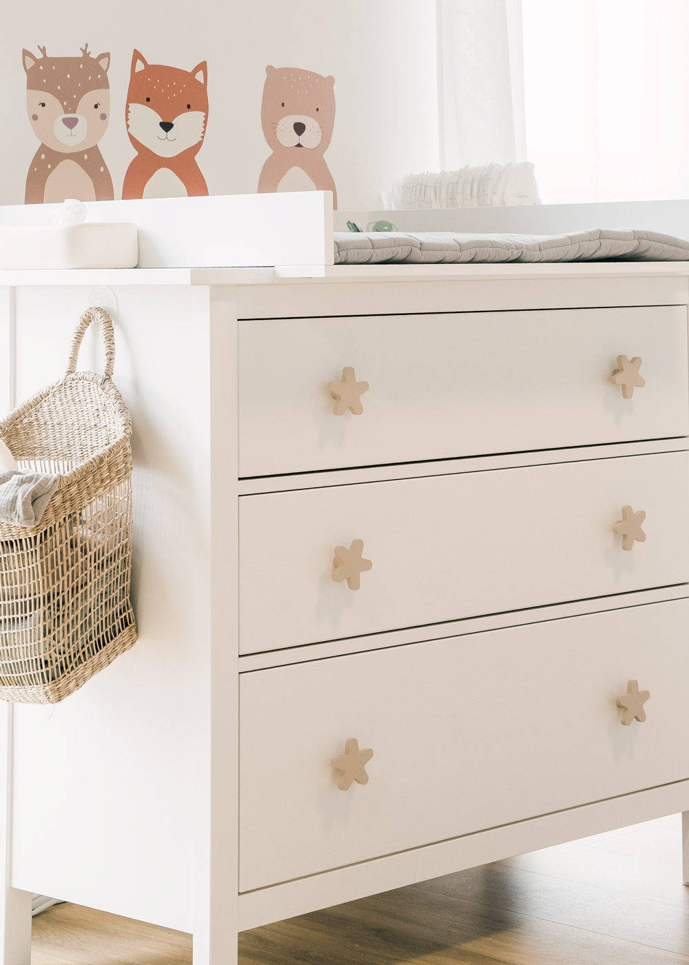 Holzgriffe IKEA Kommode