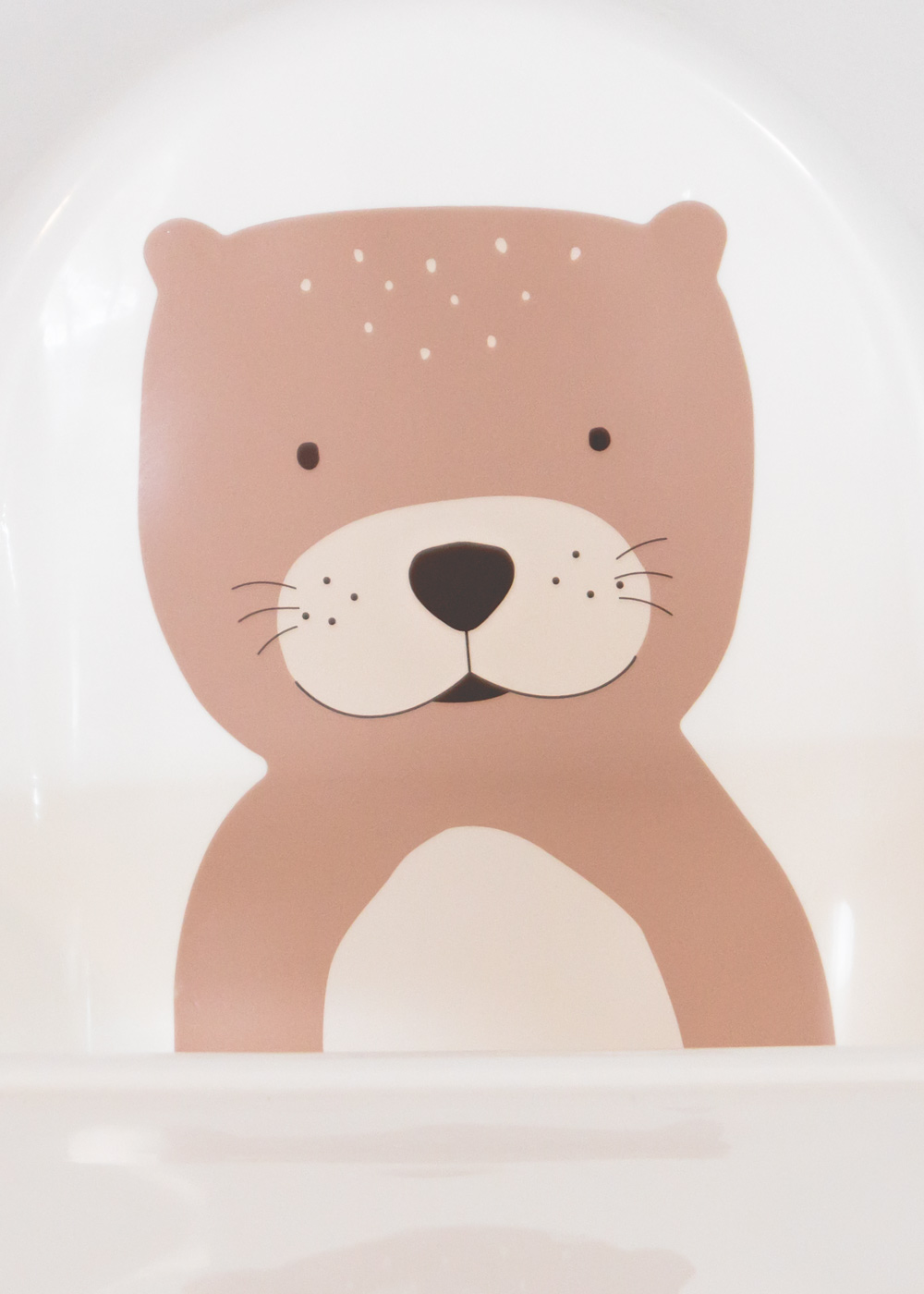 Klebefolie für IKEA ANTILOP Hochstuhl mit Tiermotiv Otter selbstklebend Ikea Zubehör