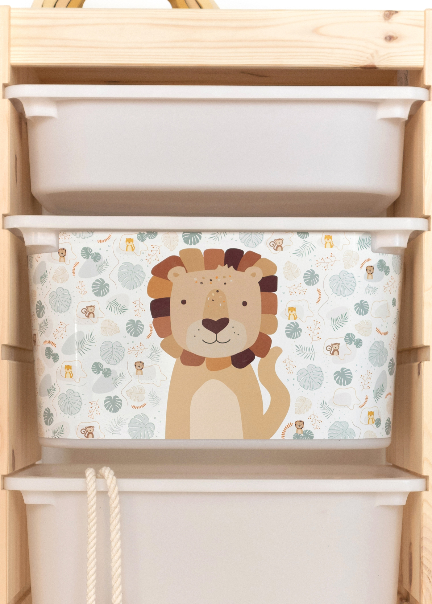 stickerset ikea trofast box mittel tierig laengsseite safari loewe 2 stickerset ikea trofast box mittel tierig laengsseite safari loewe