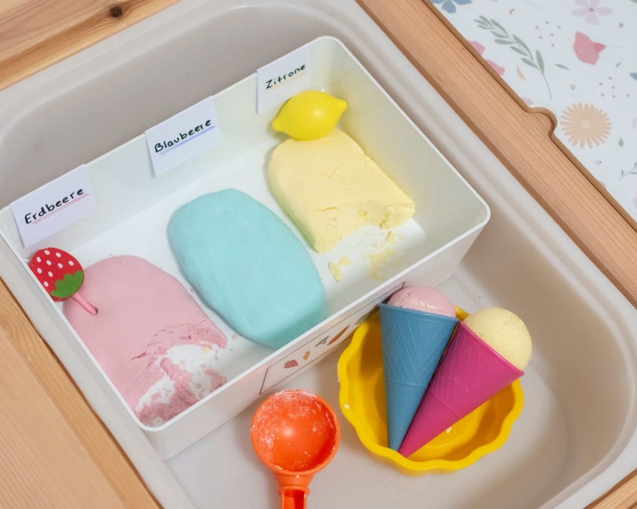Wolkenknete selber machen – Einfaches DIY-Rezept