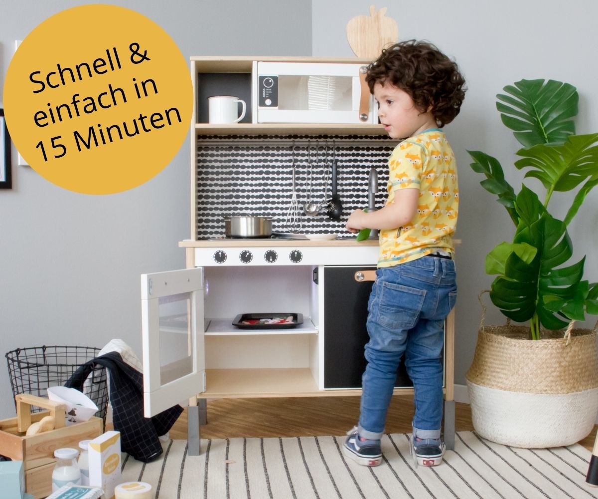 Kinderküche in 15 min verschönern Kinderküche in 15 min verschönern