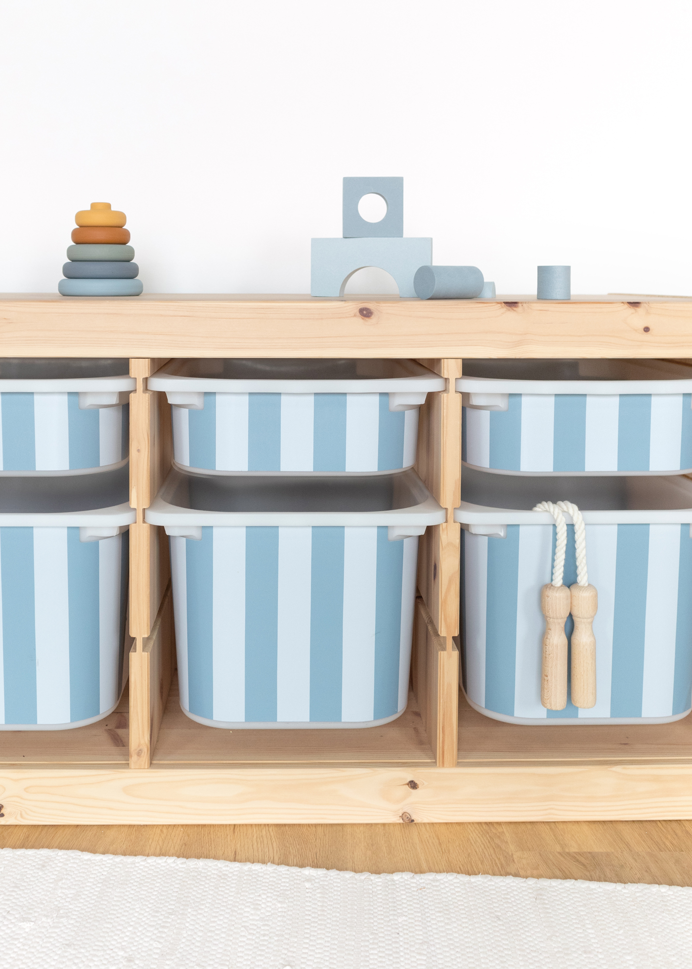 Klebefolie für IKEA TROFAST Box Kopfseite Klebefolie für IKEA TROFAST Box Kopfseite