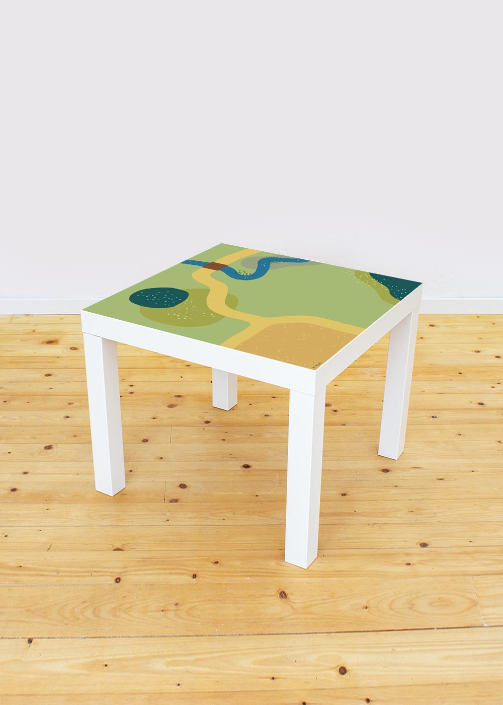 Ikea Lack Beistelltisch Spielwiese Komplettansicht