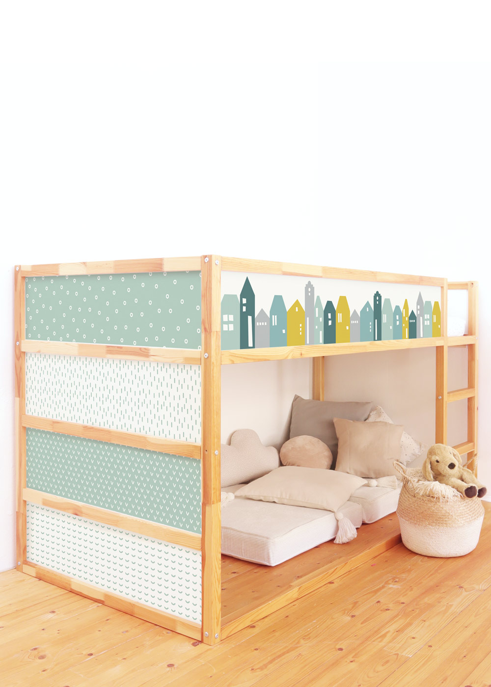 klebefolie ikea kura hochbett smastraat mint 0