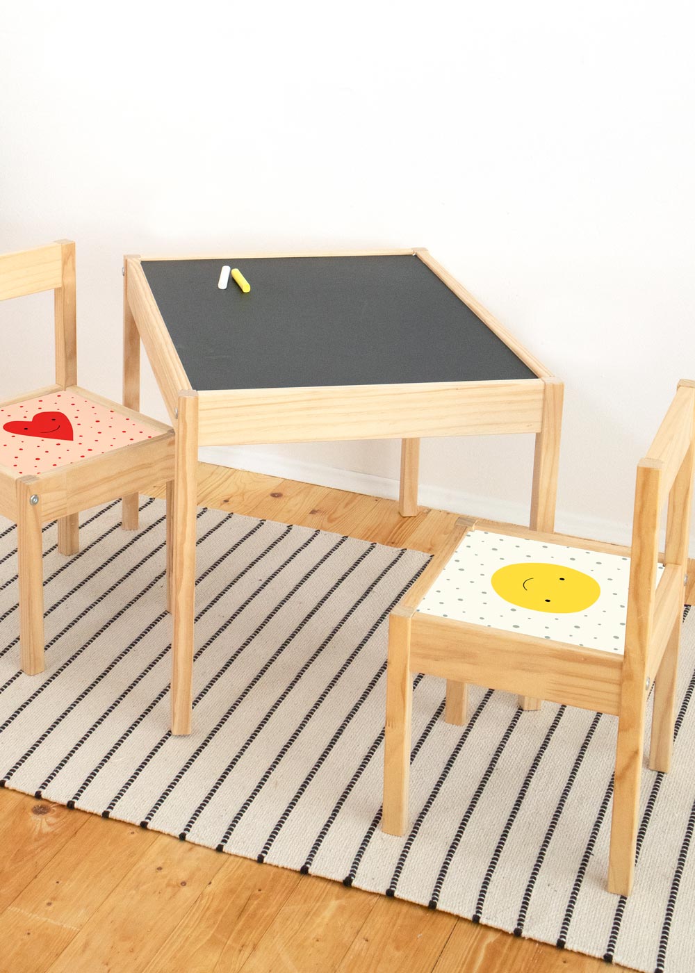klebefolie ikea laett kinderstuhl glyklig smiley 2 klebefolie ikea laett kinderstuhl glyklig smiley 2