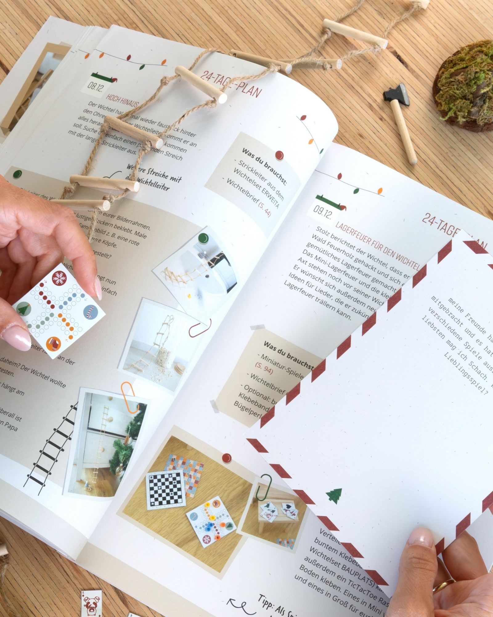 Rezeptbuch, Bastelset, Wohnkultur, DIY-Projekt, Fotoanordnung