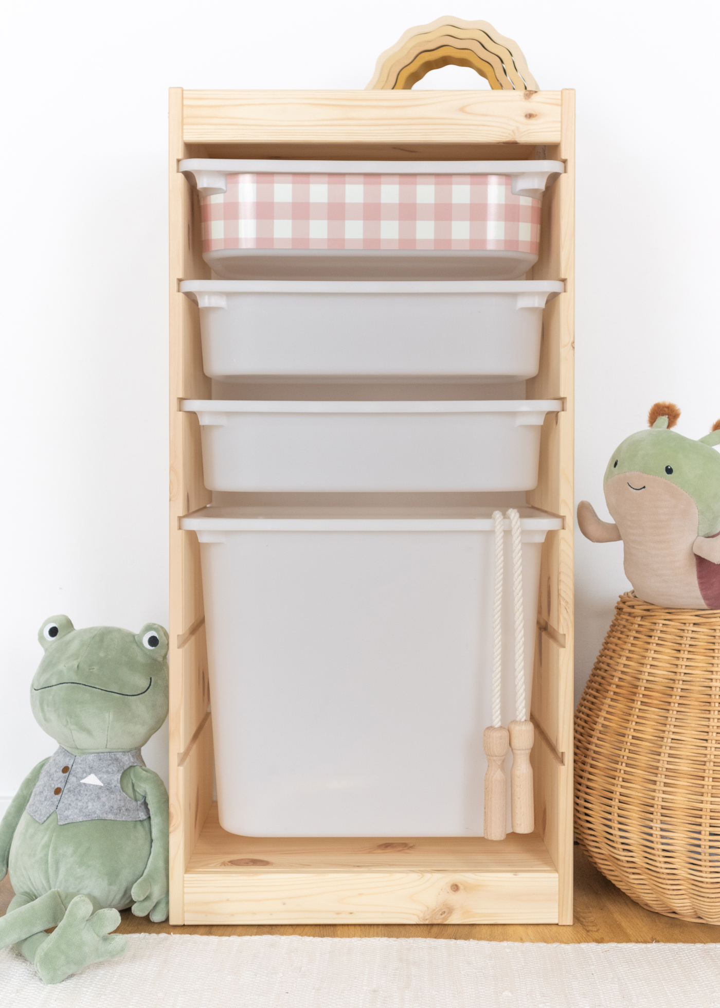 stickerset ikea trofast box klein laengsseite vichy karo rosa 0 stickerset ikea trofast box klein laengsseite vichy karo rosa