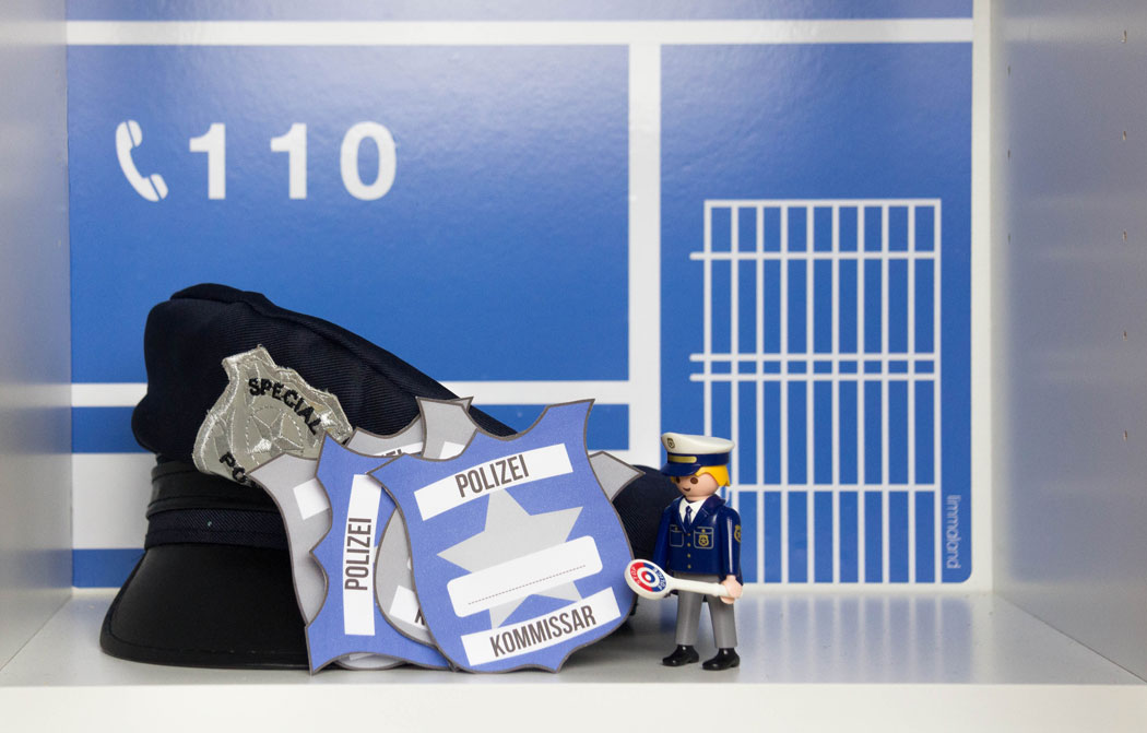 Kindergeburtstag Polizei Orden basteln Kindergeburtstag Polizei Orden basteln