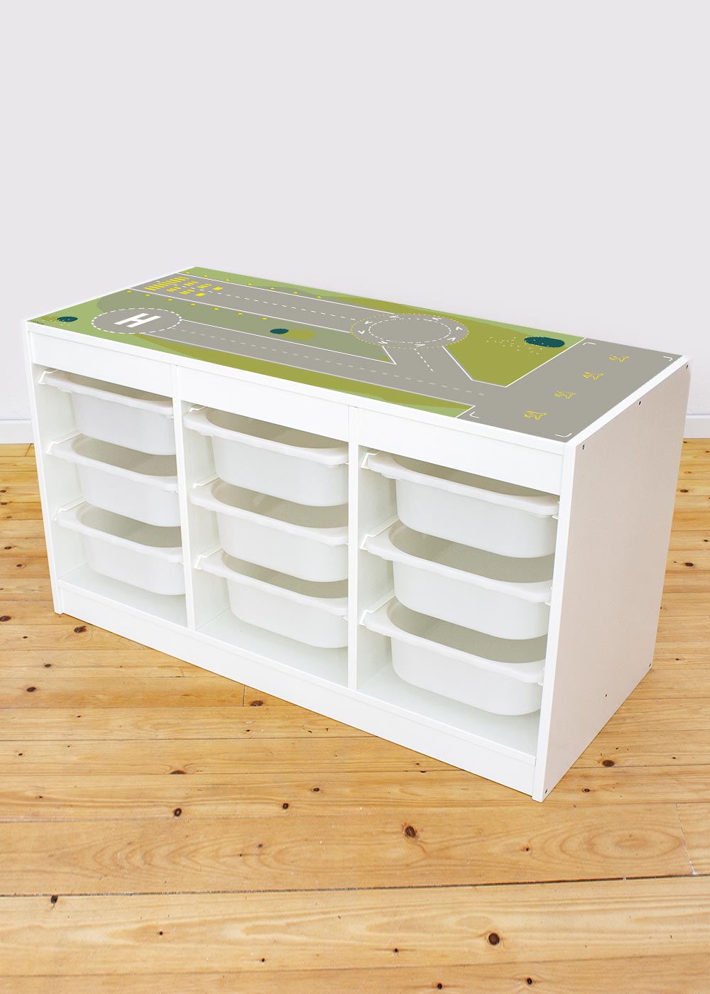 Ikea Trofast Regal Landebahn