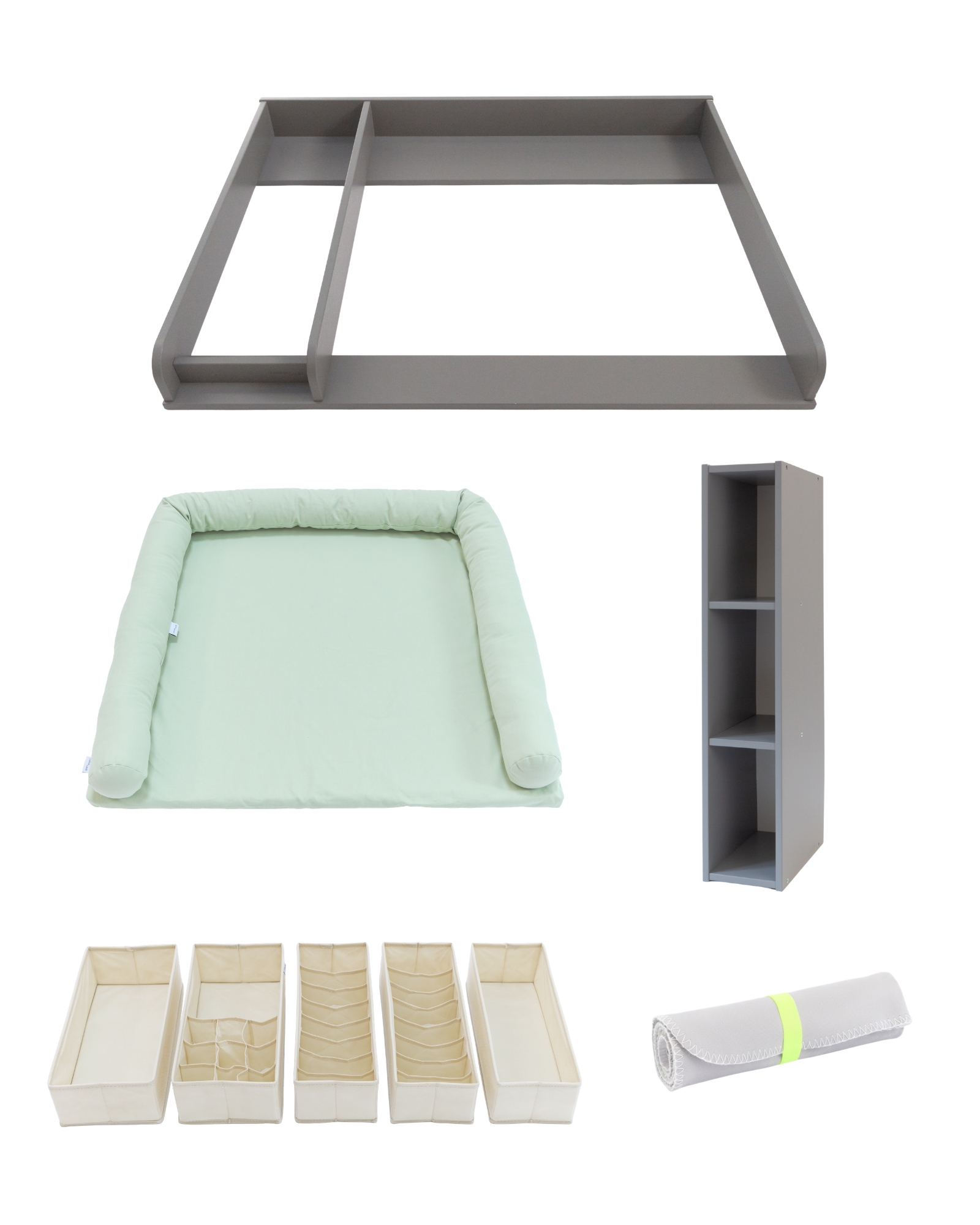 wickelkommode ikea hemnes 108 set grau premium eukalyptus light 021