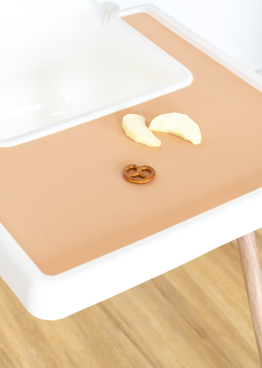 silikonmatte ikea antilop hochstuhl klecka mat apricot 5