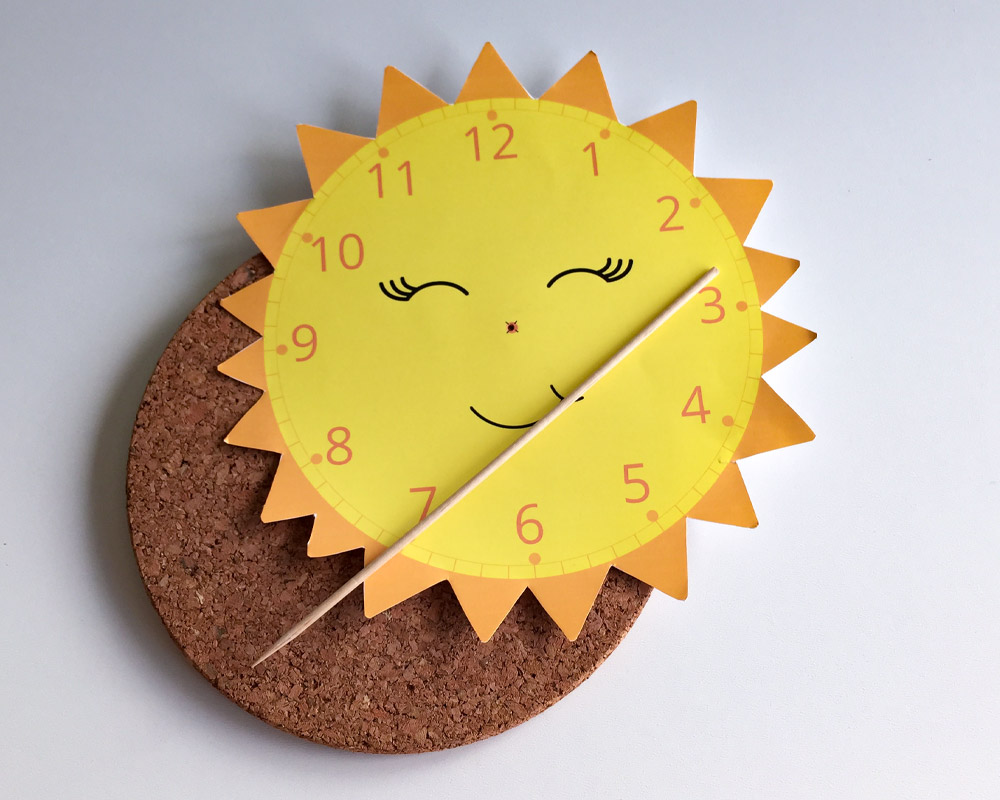 Sonnenuhr basteln Zubehör Sonnenuhr basteln Zubehör