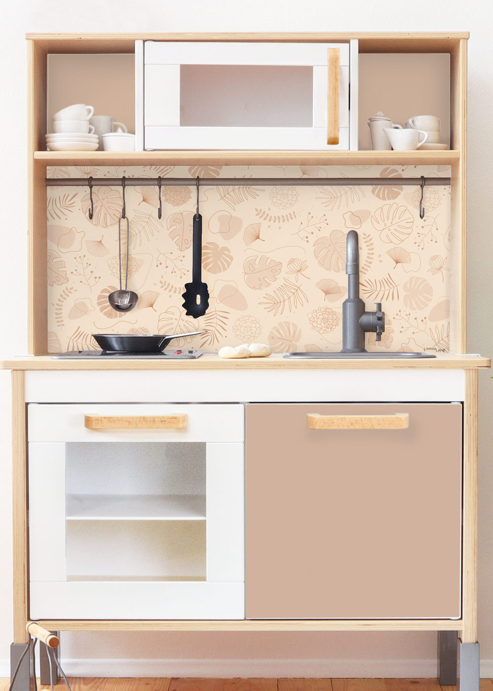 klebefolie ikea duktig kinderkueche monstera toffee 00