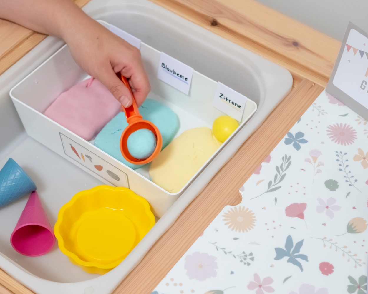 Wolkenknete selber machen Wolkenknete selber machen