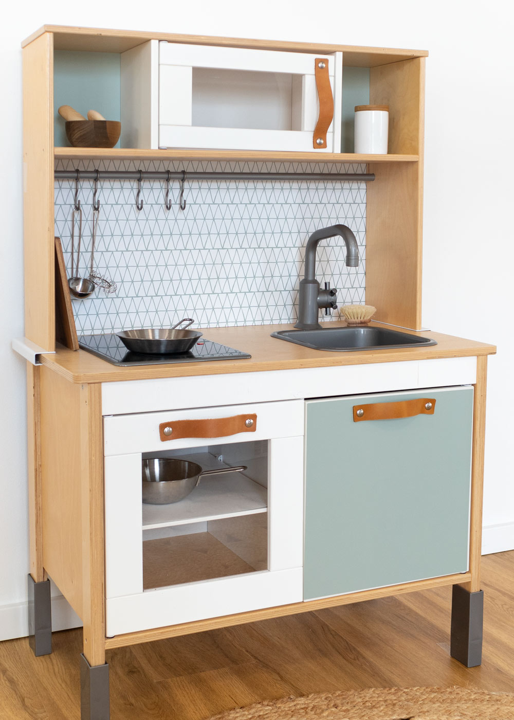 klebefolie ikea duktig kinderkueche skandig salbei 01