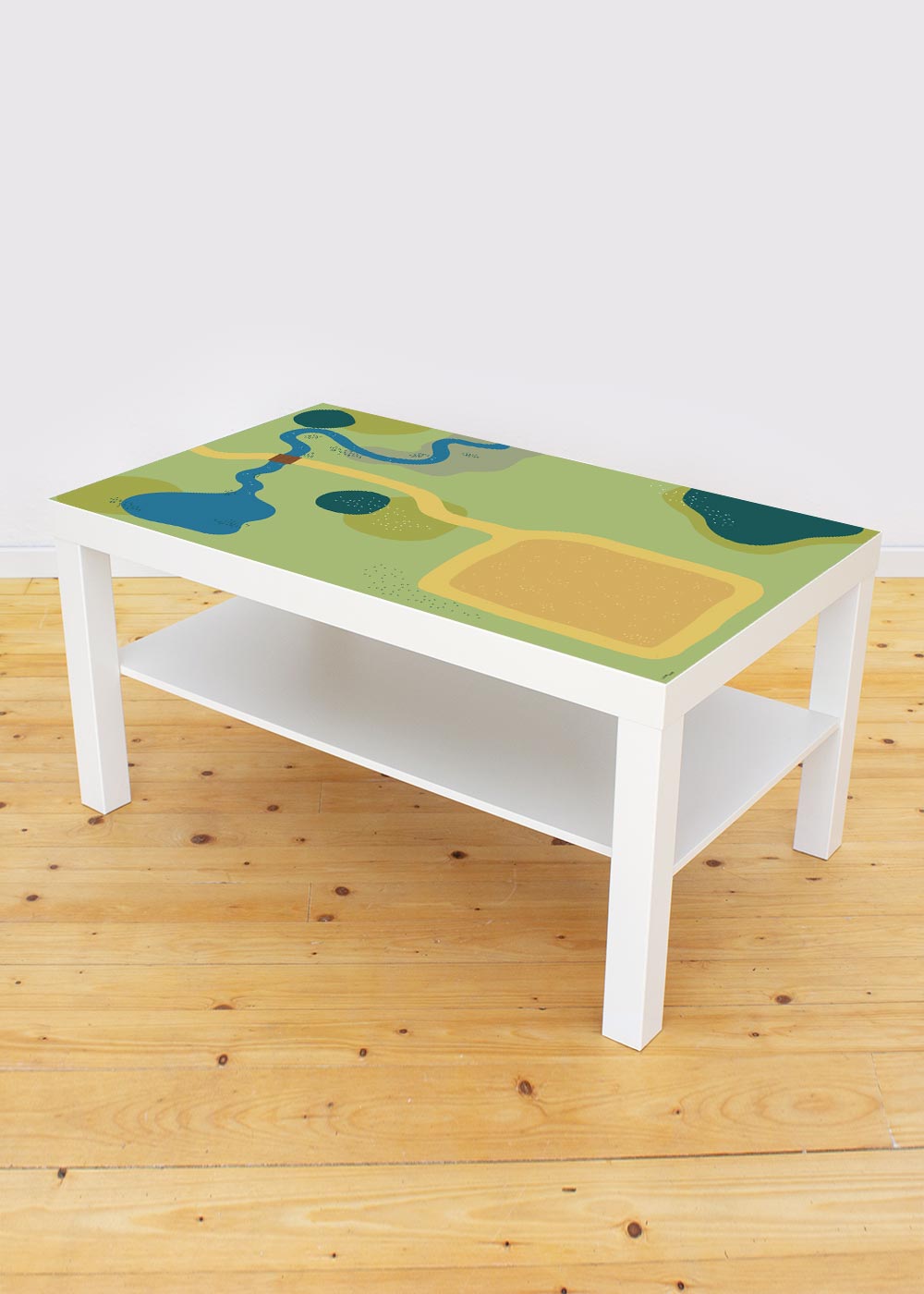 Ikea Lack Couchtisch Spielwiese 78x118 Gesamtansicht