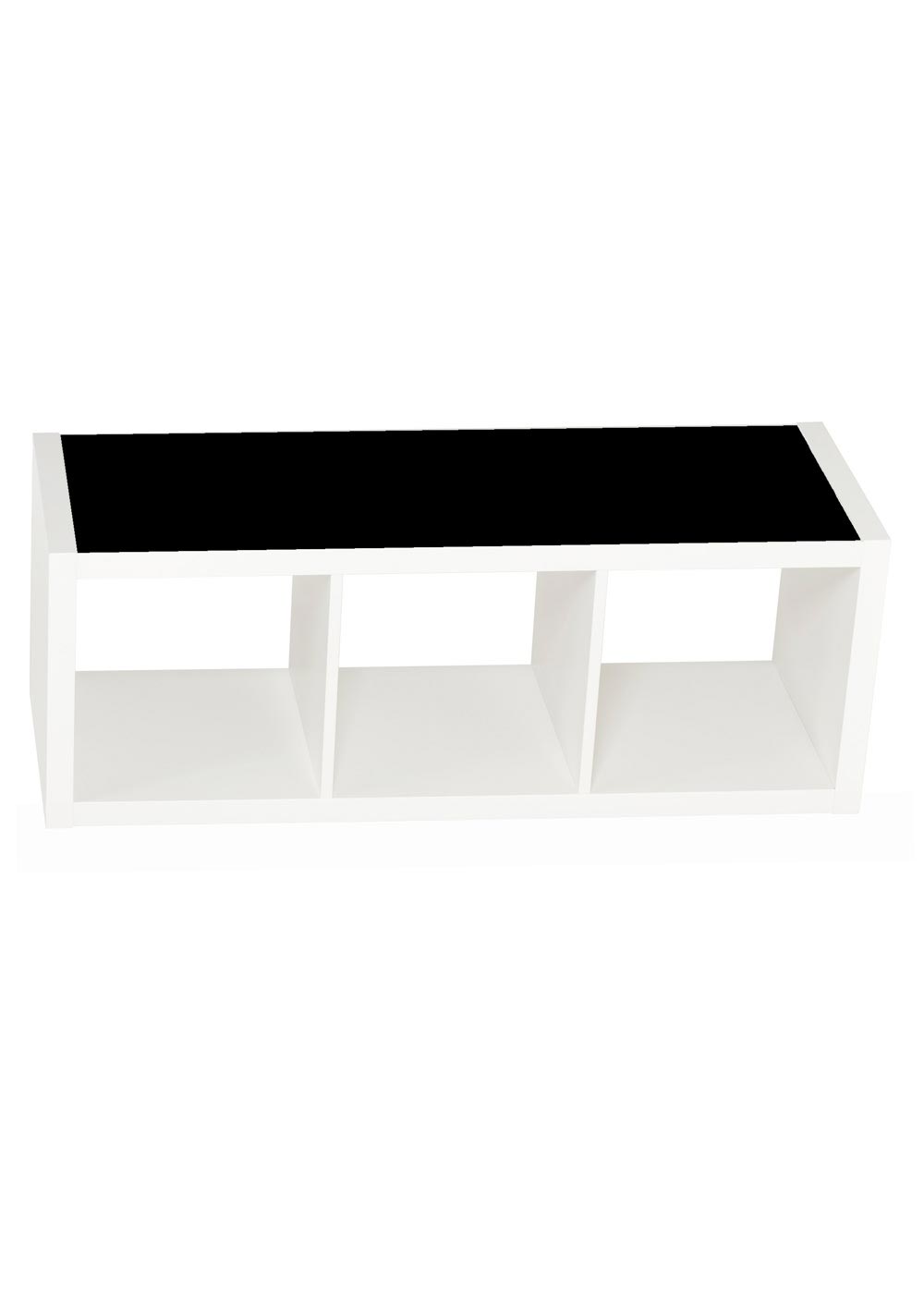 Ikea Kallax Regal 3fach Ideenreich Tafelfolie Gesamtansicht