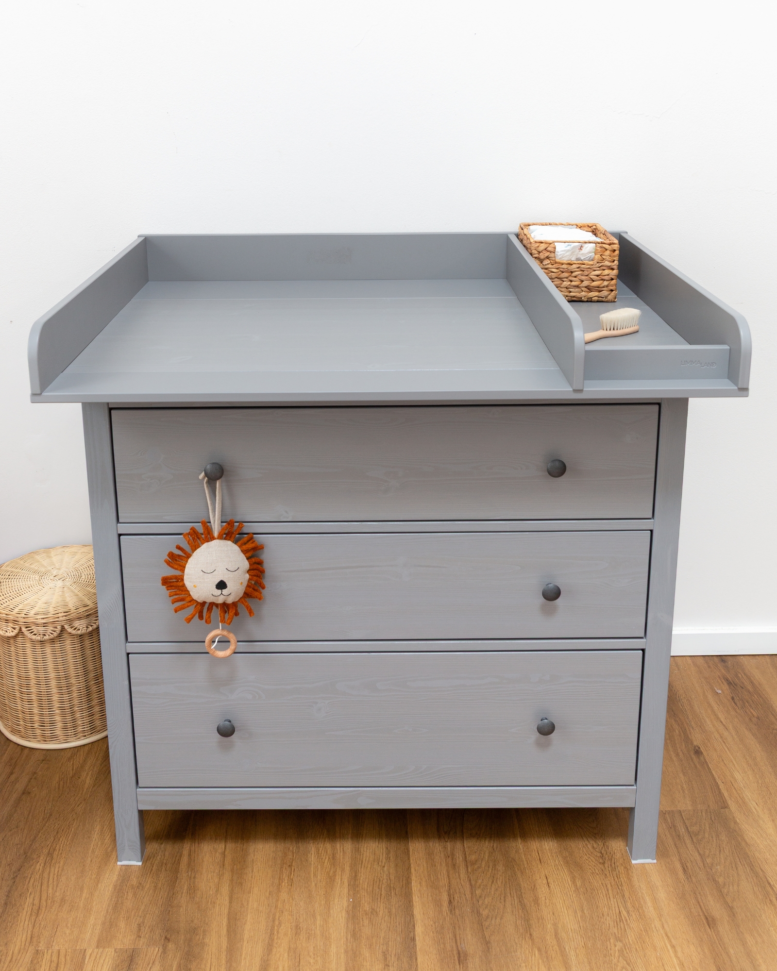 wickelkommode ikea hemnes 108 set grau basis pure beige 3