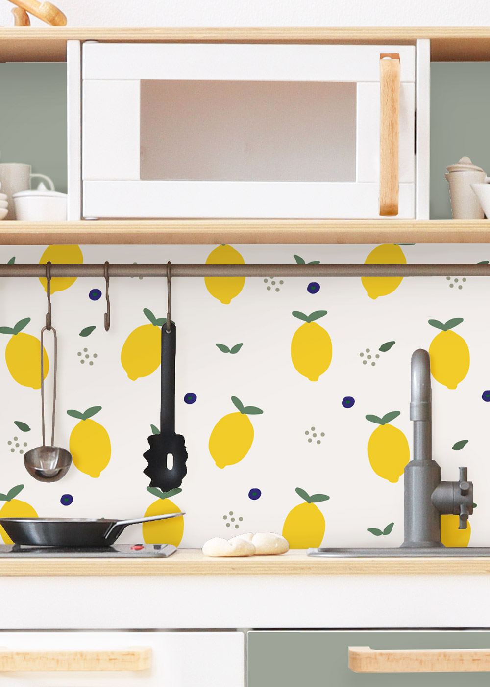 klebefolie ikea duktig kinderkueche zitronig eukalyptus 1