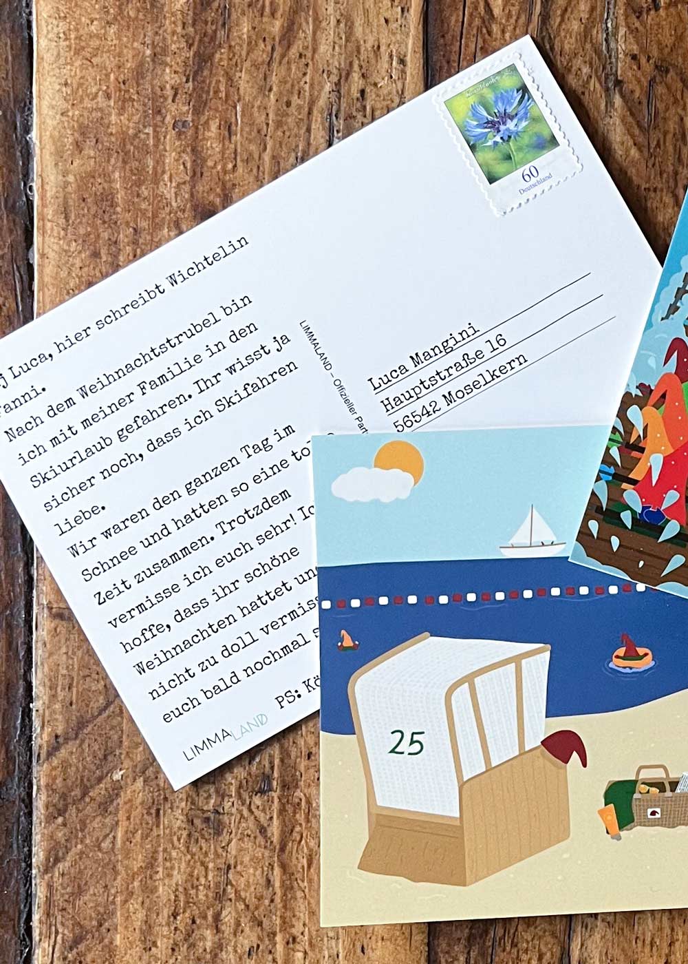 postkartenset wichtel rejse 7