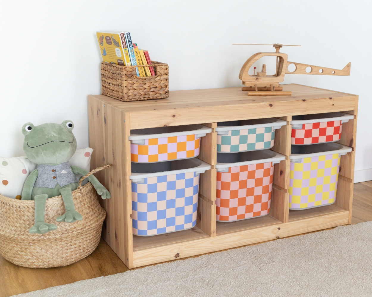 Stauraum schaffen im Kinderzimmer