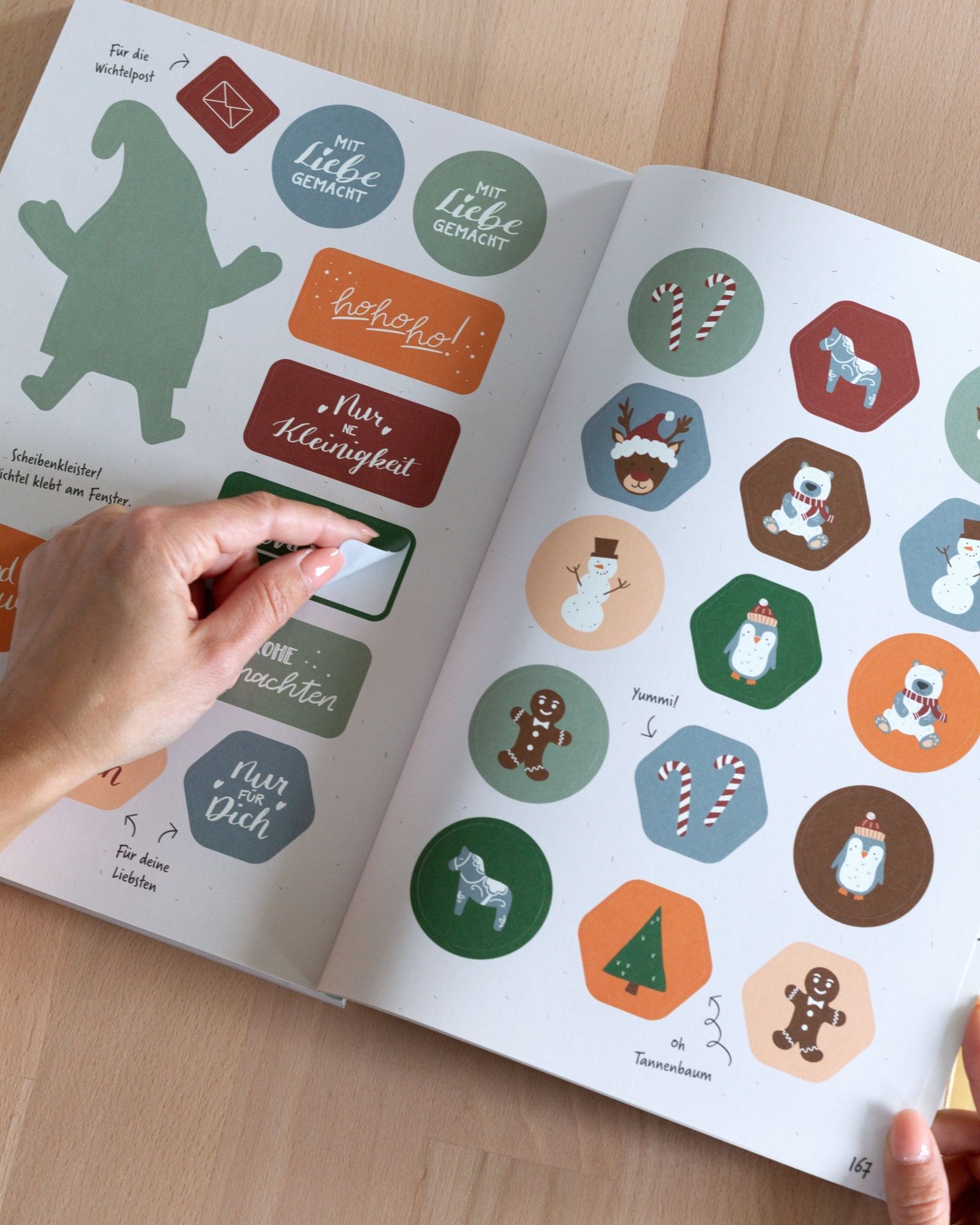 stickers, stickers sheet, Weihnachtsaufkleber, Dekorationen, Aufkleber