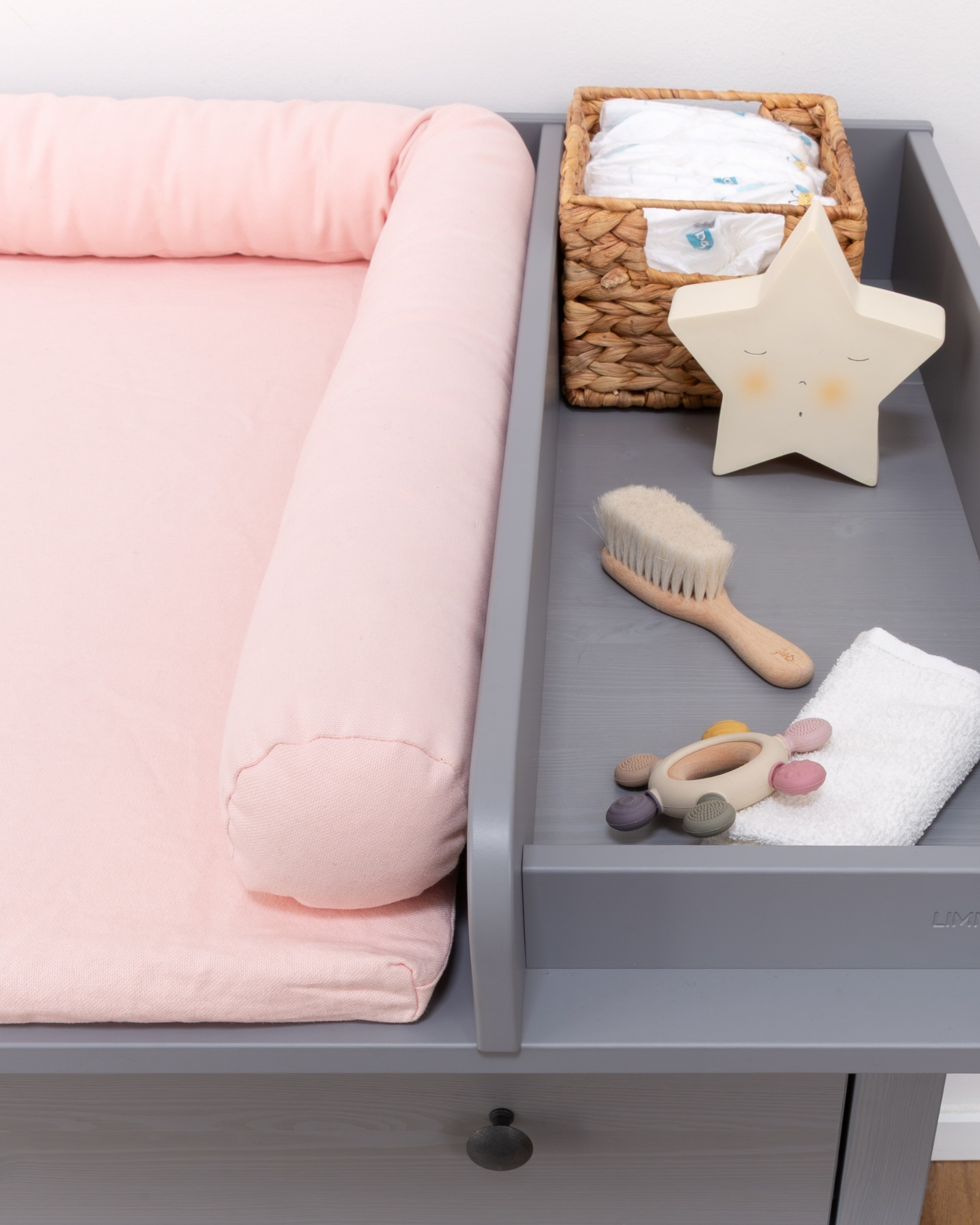 wickelkommode ikea hemnes 108 set grau premium blush 4