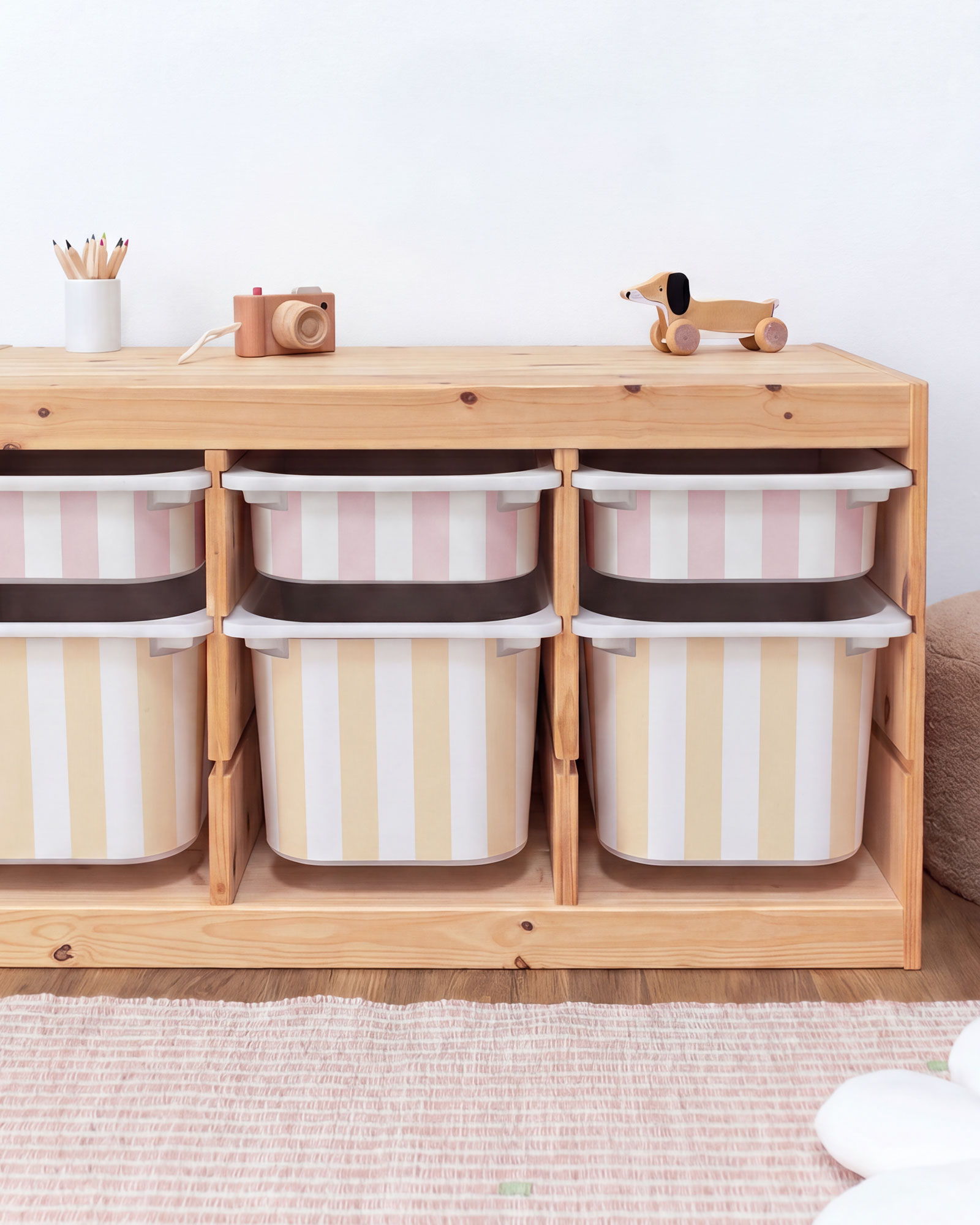 Klebefolie für IKEA TROFAST Boxen