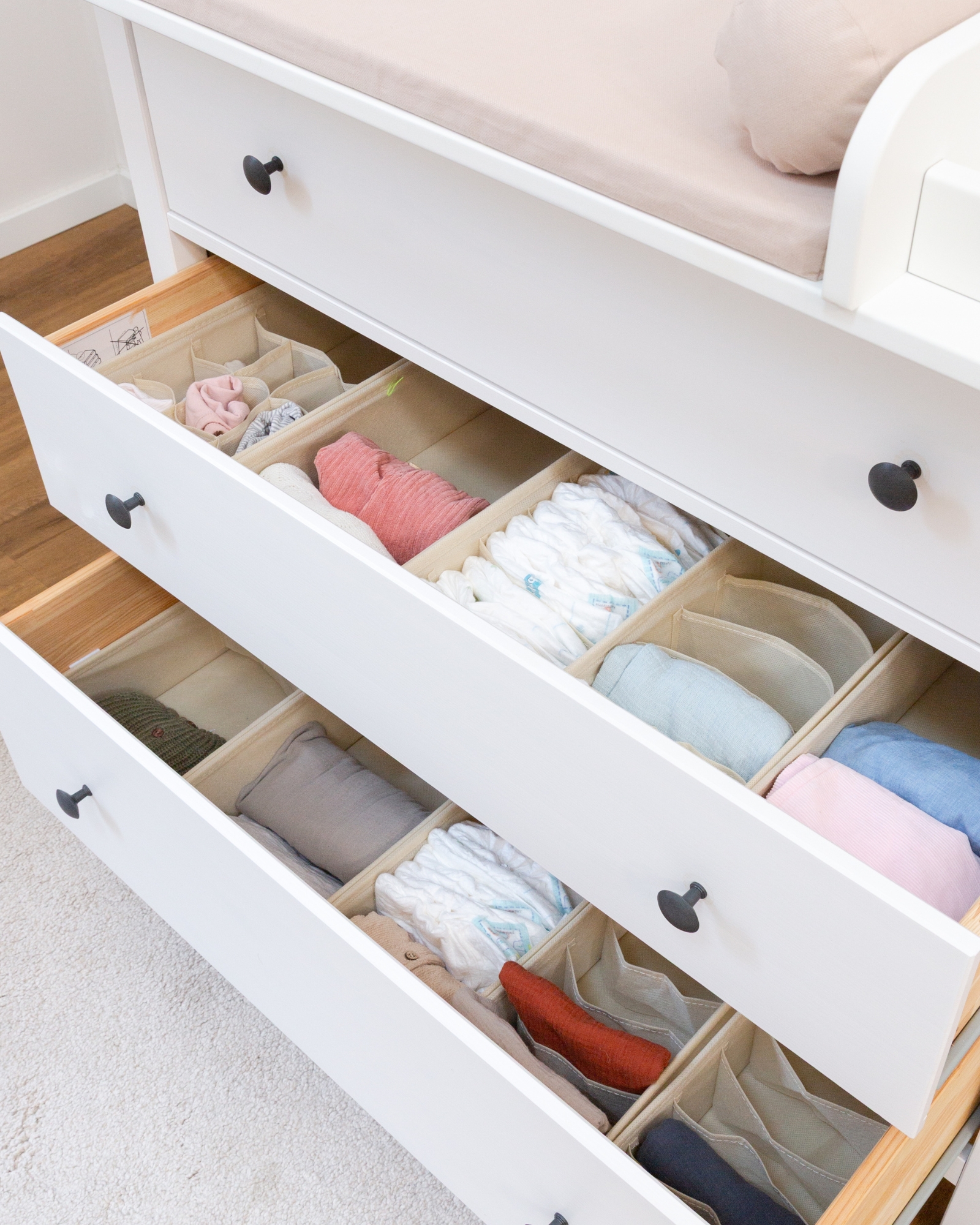 Schubladen-Organizer für IKEA HEMNES Kommode