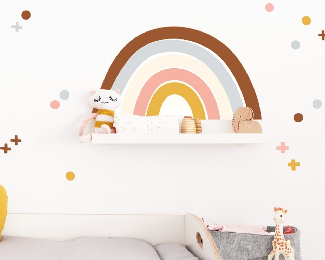 Wandtattoo Regenbogen Kinderzimmer Wandtattoo Regenbogen Kinderzimmer