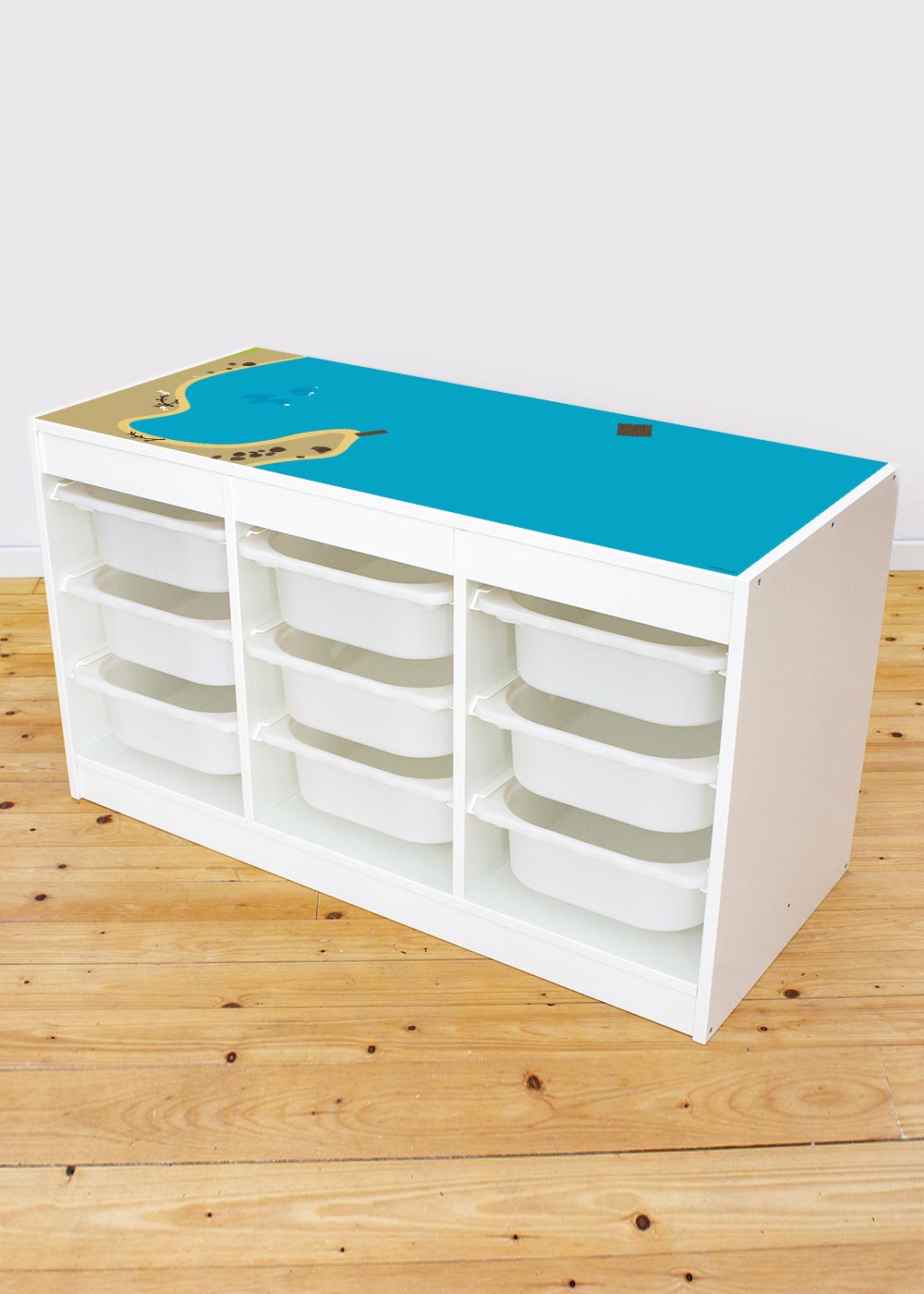 Ikea Trofast Regal Wasserreich 