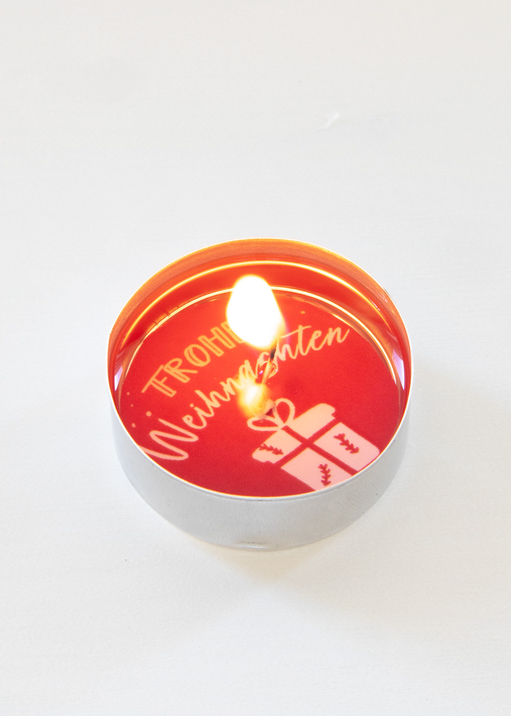Magisches DIY-Geschenk – Teelicht mit versteckter Botschaft