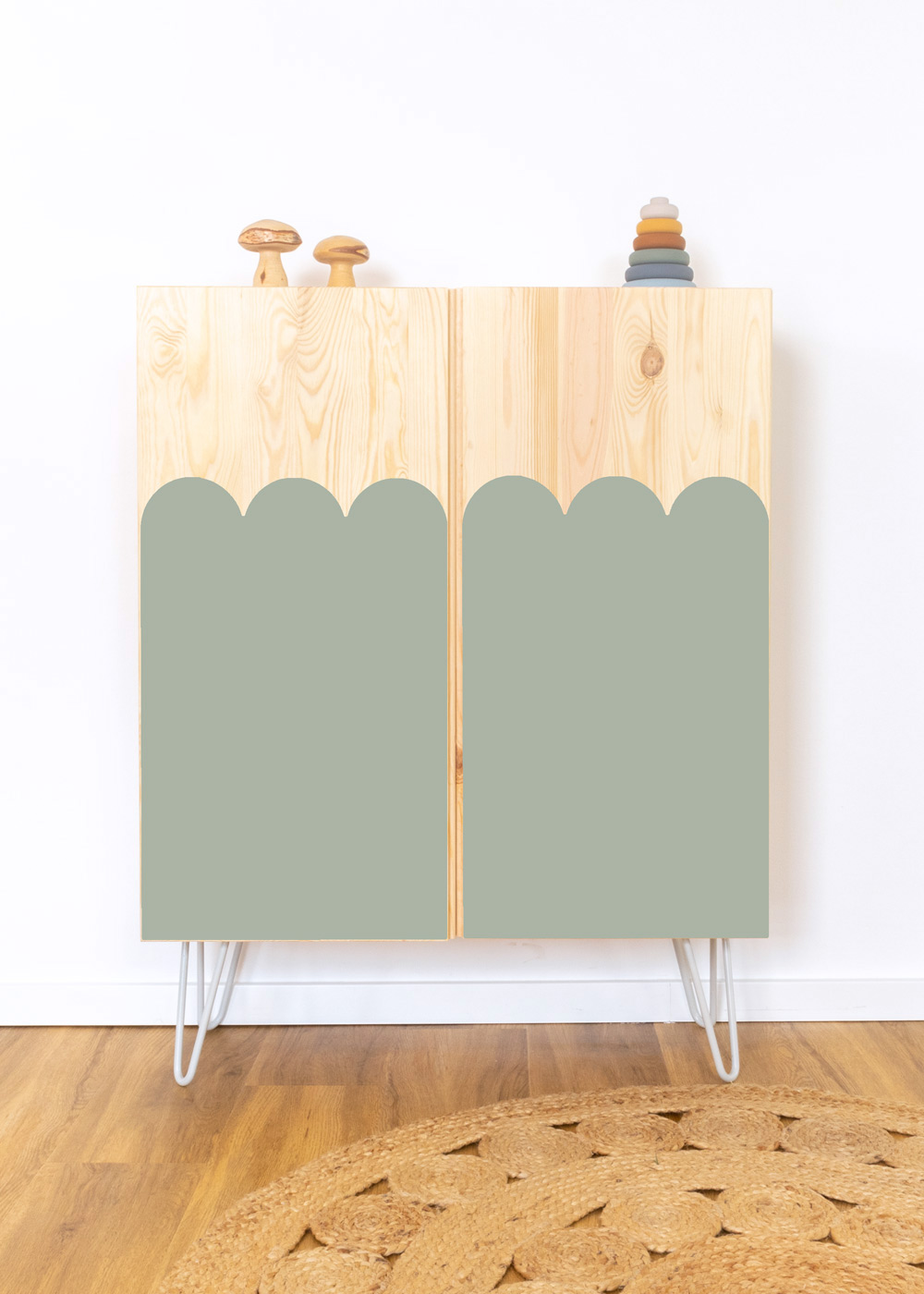 Klebefolie für IKEA IVAR Schrank