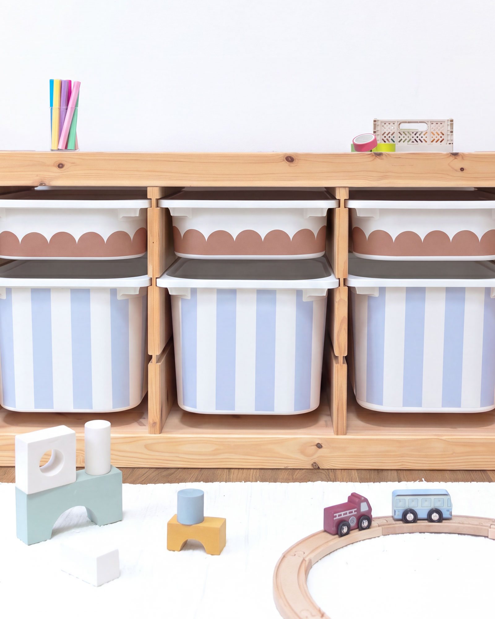 Klebefolie für IKEA TROFAST Boxen