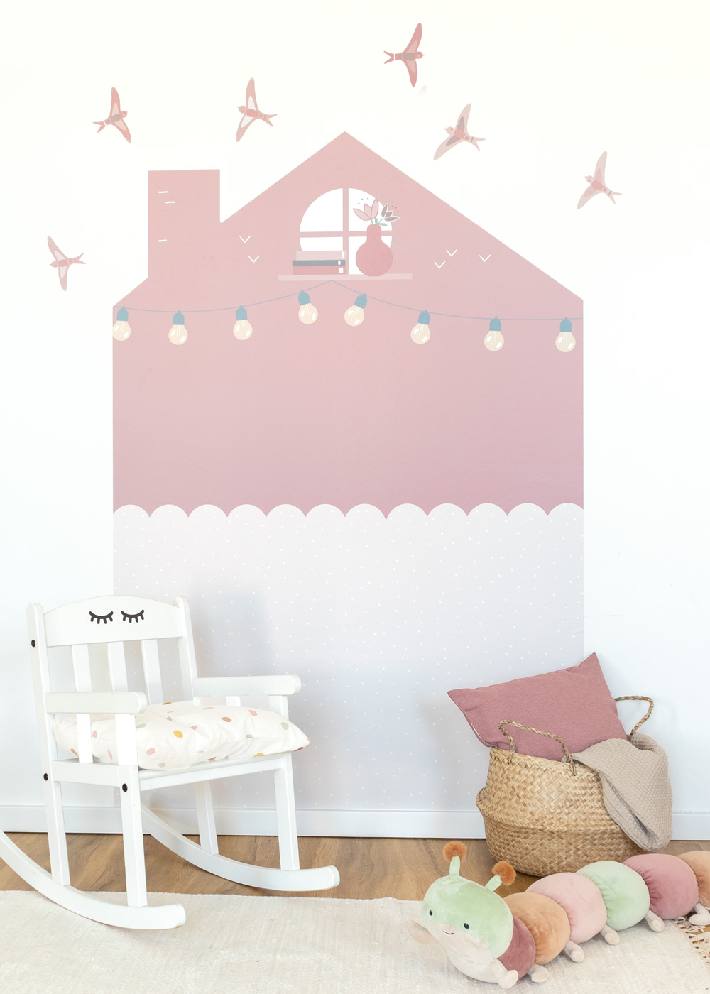 Klebefolie Haus für Kinderzimmer