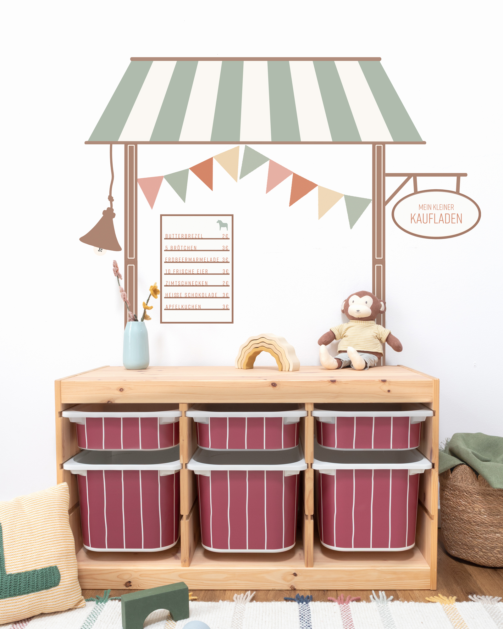 klebefolie diy kaufladen lille bud eukalyptus 2