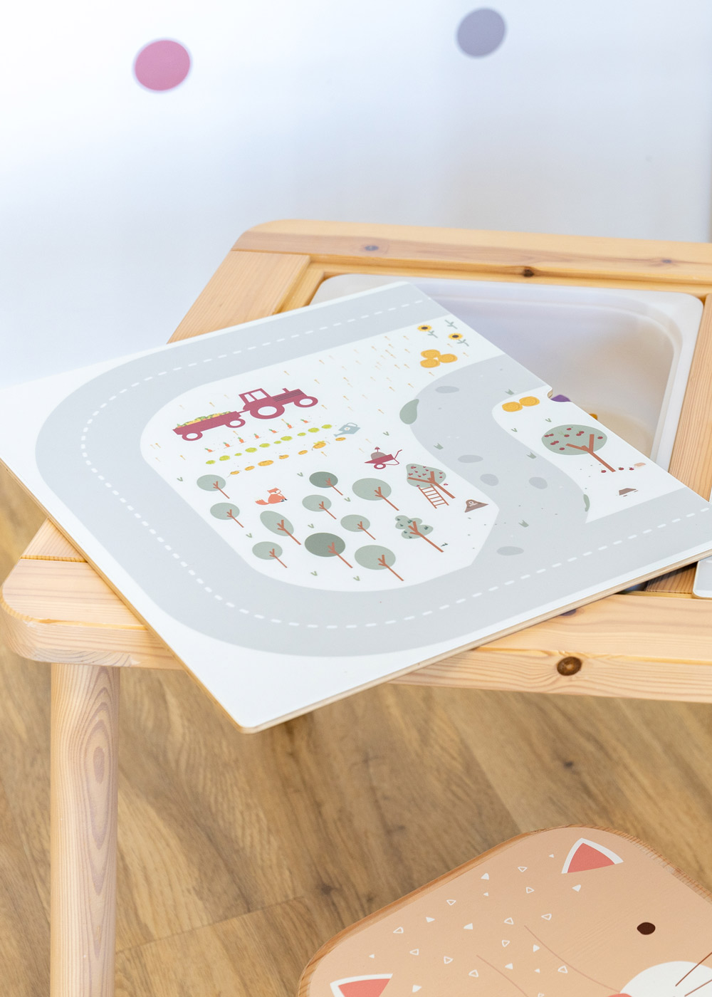 klebefolie ikea flisat kindertisch landleben 04 klebefolie ikea flisat kindertisch landleben 04