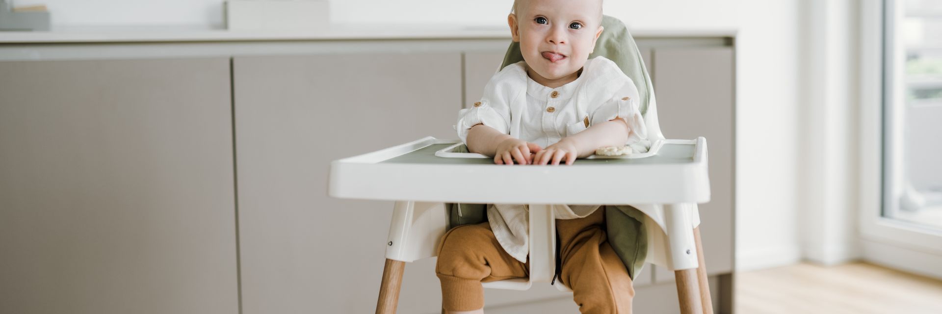 IKEA ANTILOP Hochstuhl mit Baby