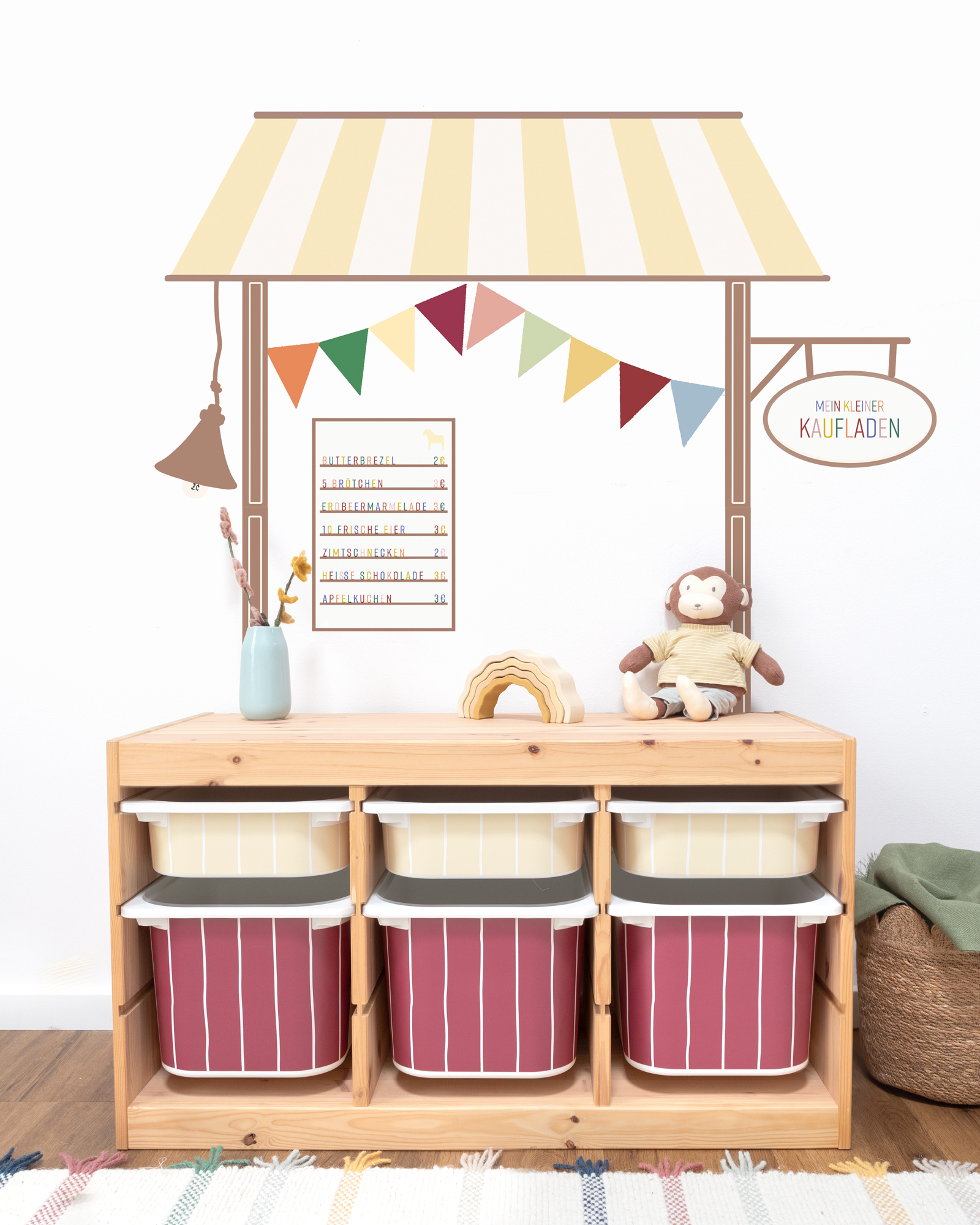 klebefolie diy kaufladen lille bud buttergelb 3 klebefolie diy kaufladen lille bud buttergelb 3