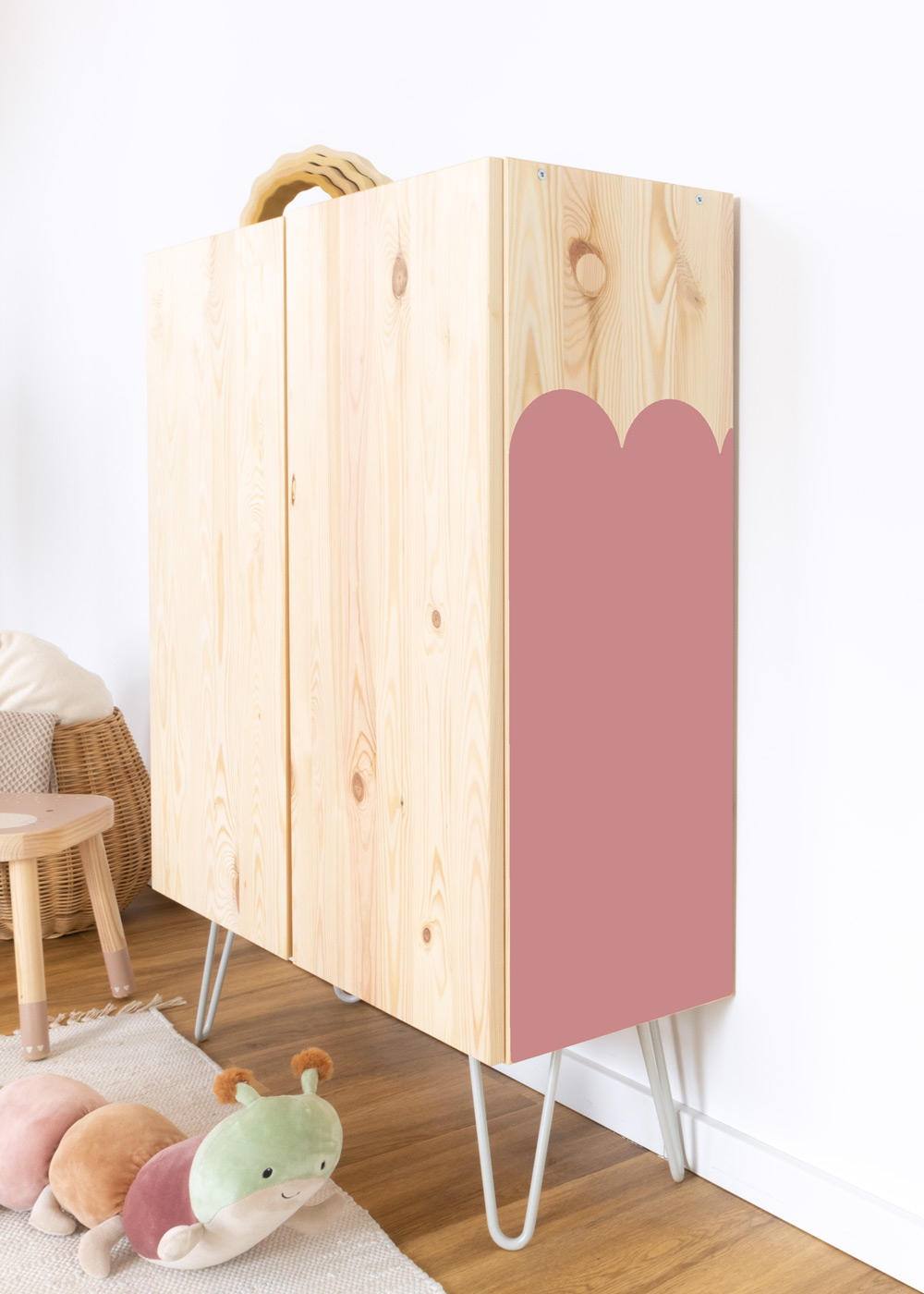 stickerset ikea ivar schrank boogig rosenholz seite 30cm 1 stickerset ikea ivar schrank boogig rosenholz seite 30cm 1