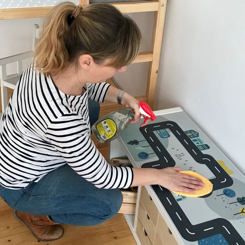 Spieltisch abwischbar Smastraat Klebefolie Spieltisch abwischbar Smastraat Klebefolie