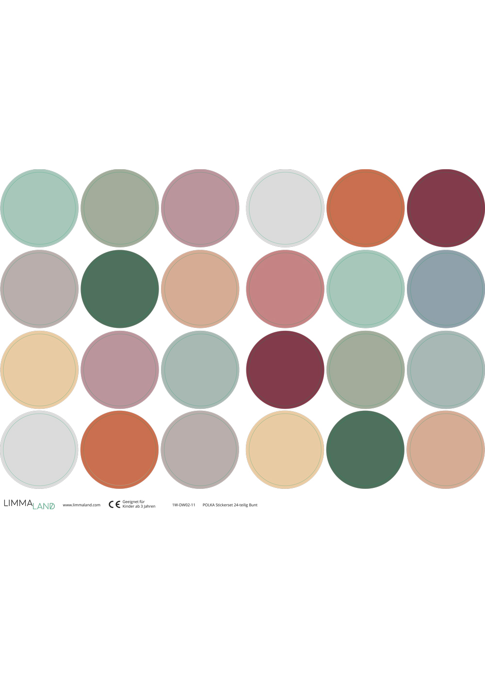 stickerset wand moebel polka dots bunt 99 stickerset wand moebel polka dots bunt 99