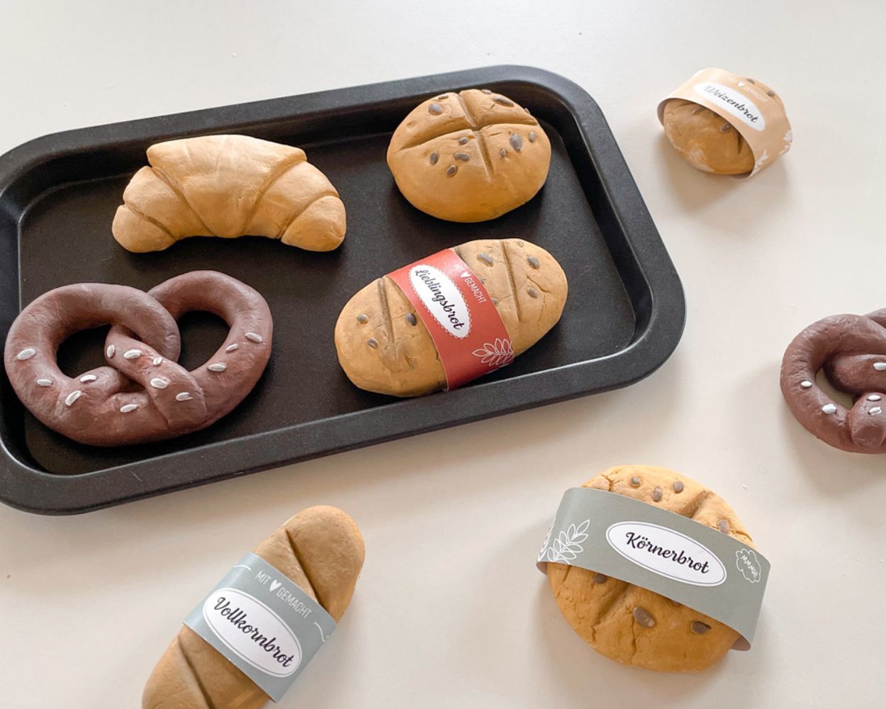 Backwaren aus Salzteig Backwaren aus Salzteig