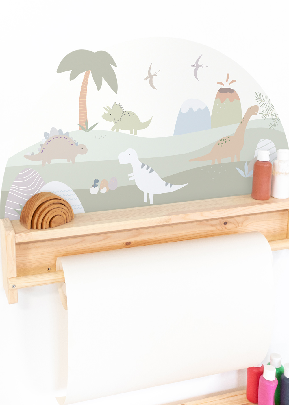 klebefolie ikea flisat bilderleiste dino 3
