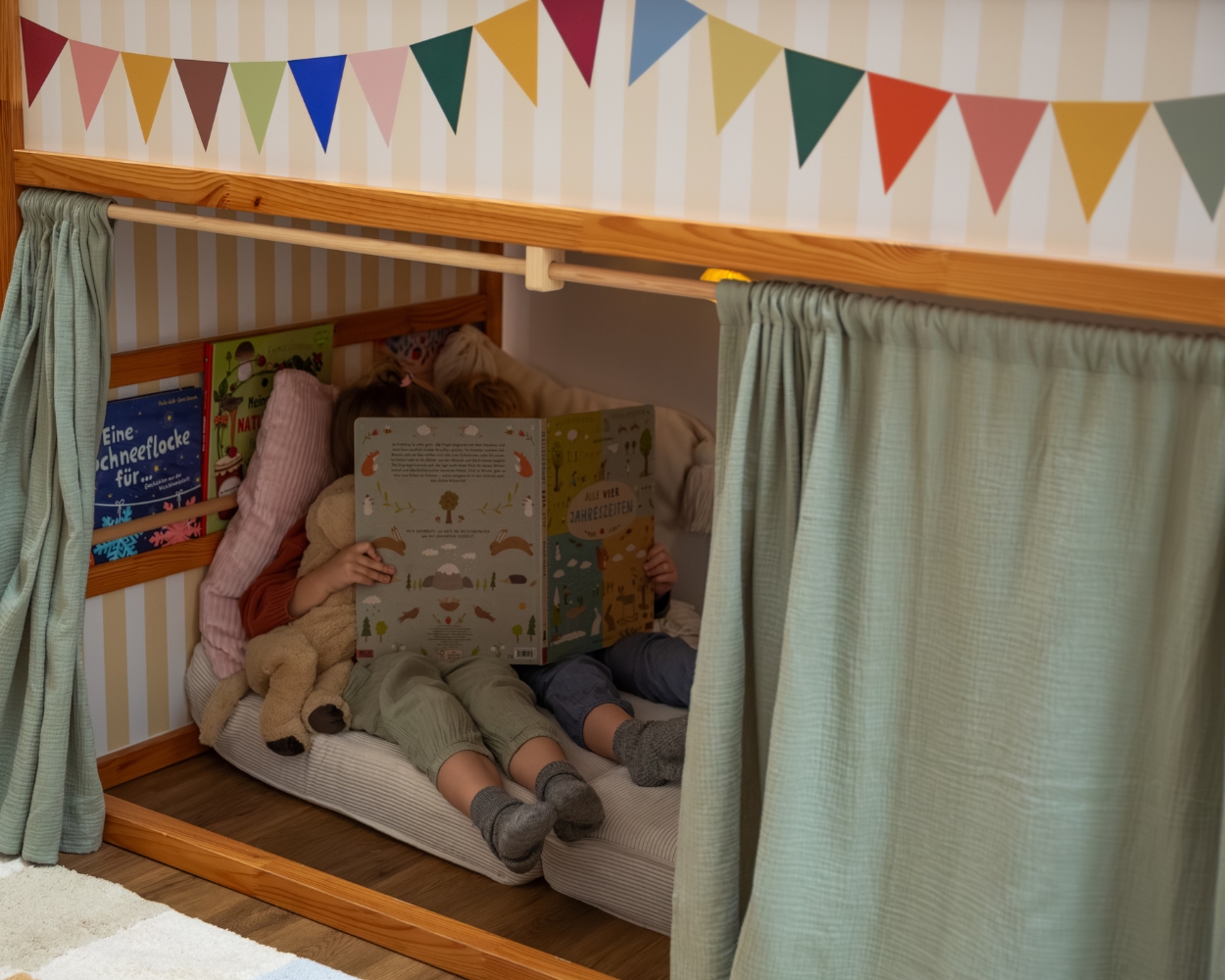 hyggeliges Kinderzimmer mit IKEA